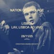 Nation of Language, Lisboa 2025