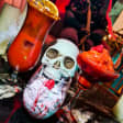 Cena de Halloween sangrienta en Bocanegra