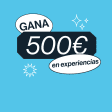 Gana 500€ en experiencias - Sorteo