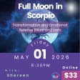 Workshop di astrologia: Luna piena in Scorpione