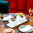 Champagne y ostras en Ginkgo Restaurante & Sky Bar