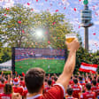 World Cup Public Viewing at the Donauturm