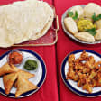 Menu de almoço vegan em Picoas