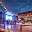 Ice Skating on the Digbeth Ice Rink