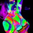 Neon Naked Life Drawing in Bristol!