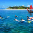 Low Island Snorkelling Private Charter Aboard Authentic Chinese Junk Boat