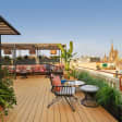 ﻿Brunch with open bar of mimosas at La Terrassa de Vivi