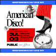 July 3rd Pre-Independence American Disco Party