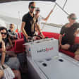 Táxi no rio Tejo com a Hello Boat