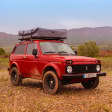 Escapada en coche camperizado Lada Niva