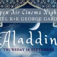 Aladdin Open Air Film Night in K+K Hotel George