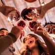 Wine and Paint Evening at Jazzy Cafe Bar