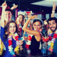 Hawaiian Luau Singles Party at Oue Skyspace!