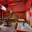 ﻿Margarita Day menu with cocktail at Trafalgar Pizza Club