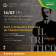 [ESGOTADO] IL Trittico - (Pré-Estreia) Aniversário do Theatro Municipal