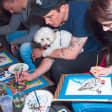 Sip and Paint a Portrait of Your Pet – Boris & Horton