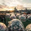 Rooftop Igloo for Palentine's Weekend