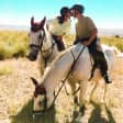 ﻿Night horseback riding route and country dinner for two