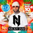 Nicky Jam Pool Party at HQ2