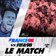 FRANCE 98 VS FIFA 98