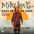 Mike Love en Sala Wolf, Barcelona 2026