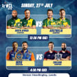 Double Match: South Africa vs Australia & India vs England - World Championship of Legends