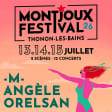 Montjoux Festival 2023 (14 juillet) : Angèle et 47TER