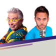 Tomás García y Miki Dkai en el Teatro La PlaZeta "A la fresca"