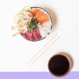 Chirashi, gyozas y helado, ¡para llevar!