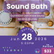 Sound Bath for Expression and Voice