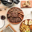 Menú de carne para compartir en Tio Joe's