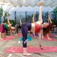 Drunk Yoga in Austin