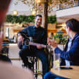 ﻿Afterwork acoustic concert at Jolia Restaurant Suresnes