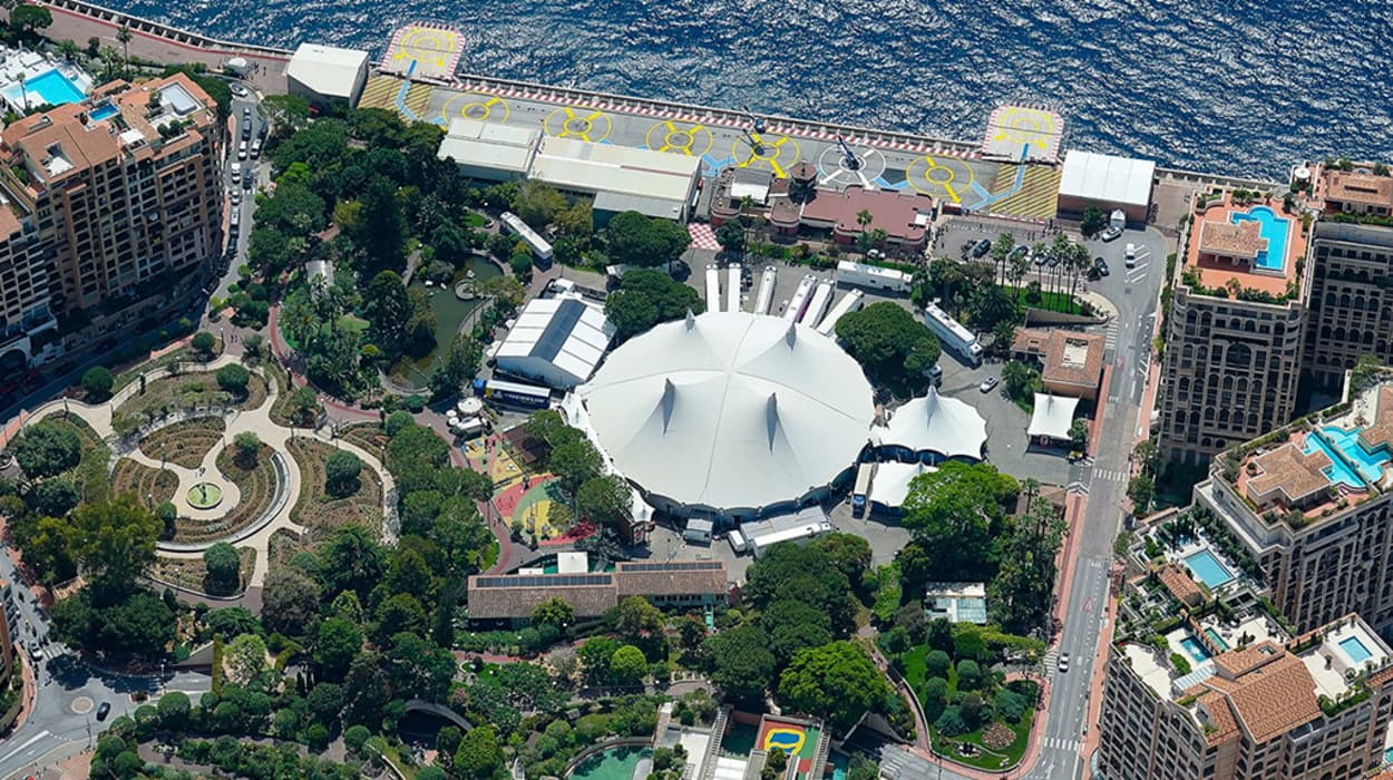 Chapiteau de l'Espace Fontvieille