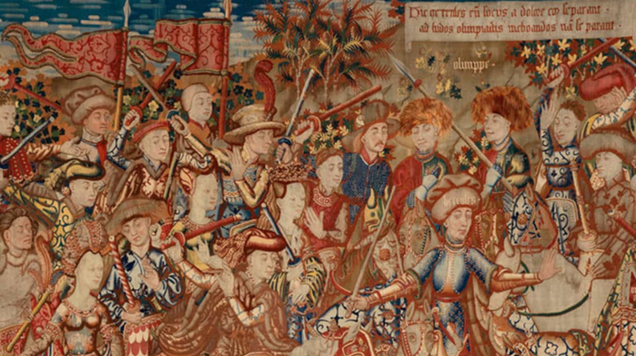 Domingos de Patrimonio: Vestigios de la colección de Tapices de Enrique IV 1