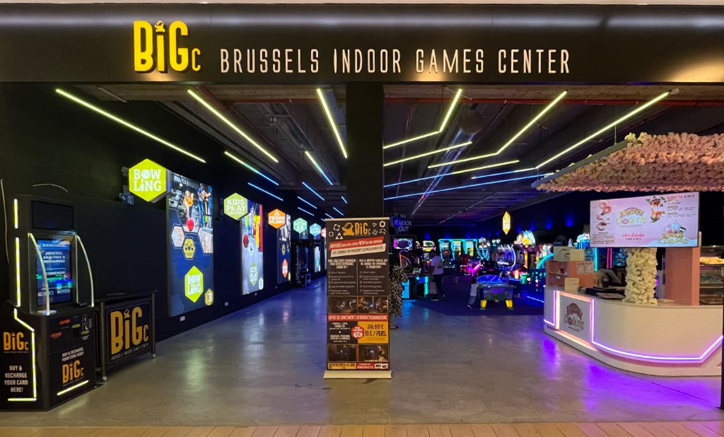 Brussels Indoor Games Center (BIGc) 🕹 1