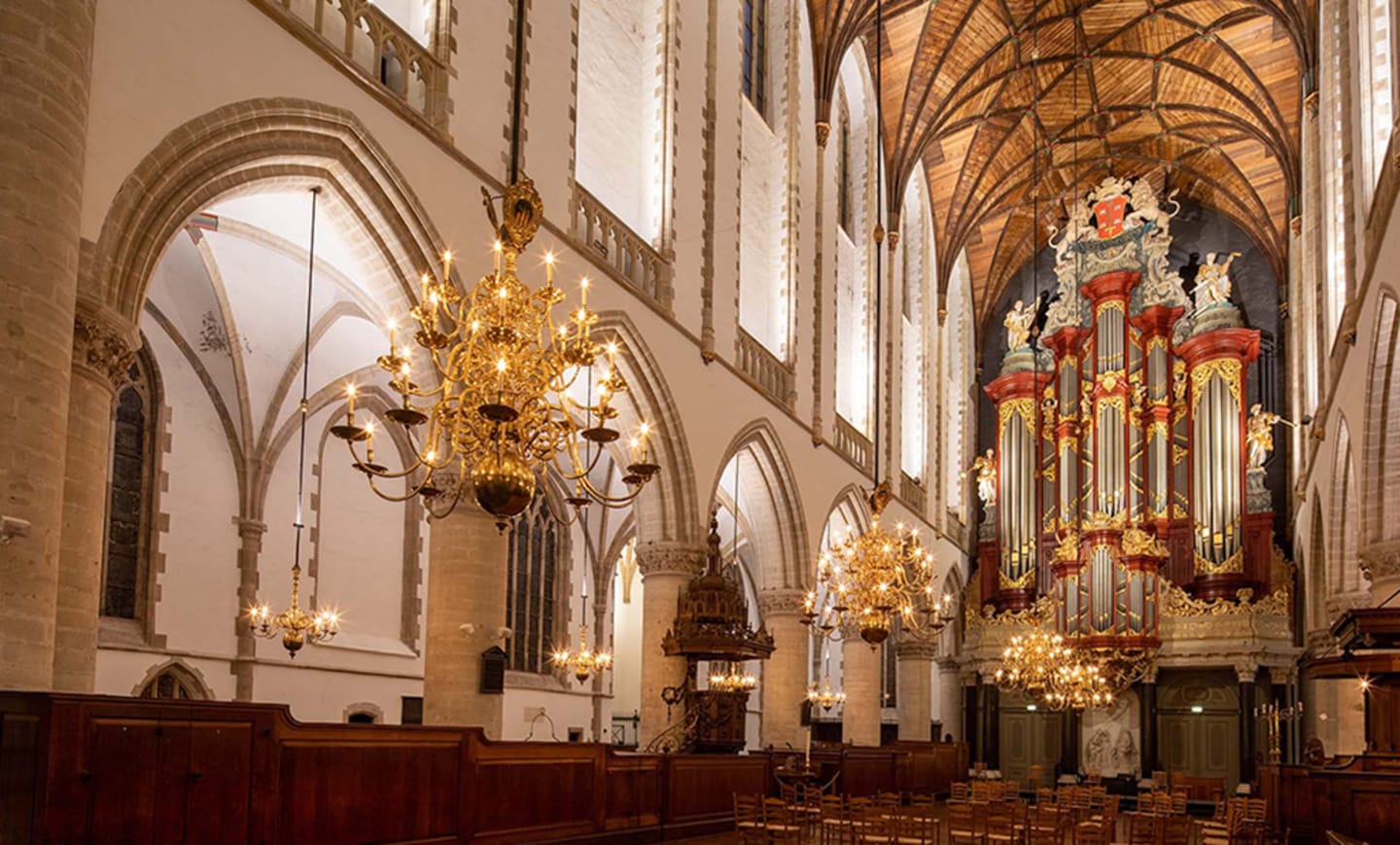 The St. Bavo Church in Haarlem 1