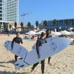 Surf Board or Boogie Board Rental at Tel Aviv Beach 