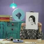 Sesión de Pintura con Tinta China