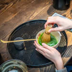 Japanese Tea Class at the Table