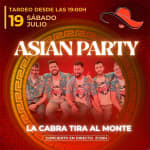 Tardeo del Sábado – Asian Party