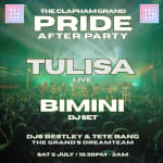 The Grand’s Pride After Party feat Tulisa & Bimini