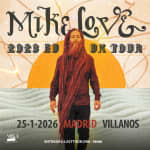 Mike Love en Sala Villanos, Madrid 2026 - Sala Villanos Mike Love en Sala Villanos, Madrid 2026