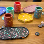 Keramikgießen | Terrazzo Workshop in Berlin