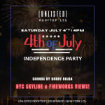 NYC's Best Fireworks View July 4th Independence Party @ Unlisted Rooftop!
