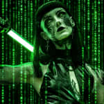 Matrix Special! Neon Naked Life Drawing | UV Art Experience
