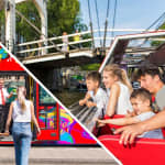 City Sightseeing Amsterdam: Hop-on Hop-off bus + boottocht