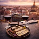 Plan para dos: Tabla de quesos y bebidas en Ella Sky Bar