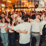 Round of 16: England V Mexico - Live at Flat Iron Square