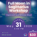 Full Moon in Sagittarius Astro Workshop